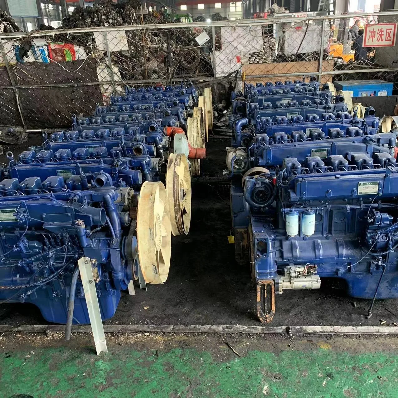 Second Hand Engine Assembly WP12.380 Truck with 12 Speed Gearbox Heavy Duty Machinery in Stock