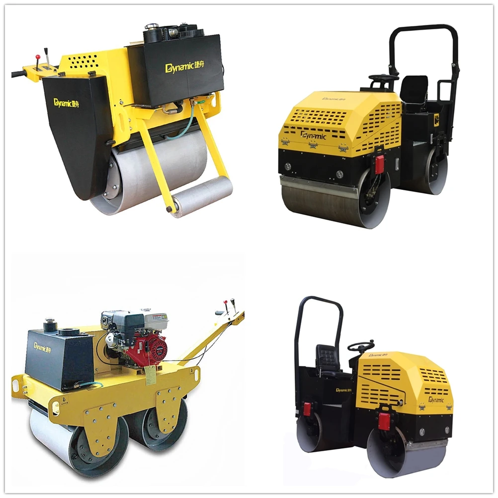High Quality Compactor Machine Road Roller 1 2 3 4Ton Vibratory Compactor Asphalt Road Roller Construction Machine factory