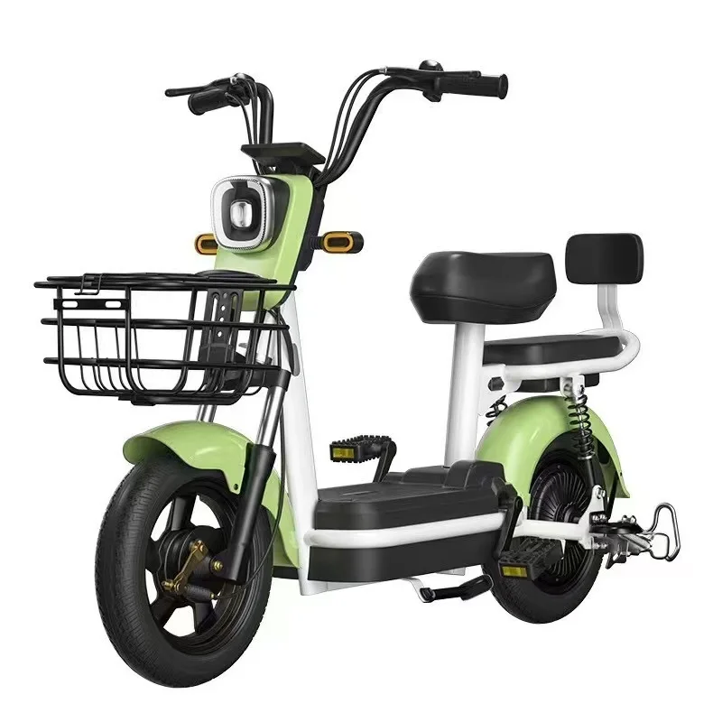 48V Electric Scooter High-Speed 350W Motor Power