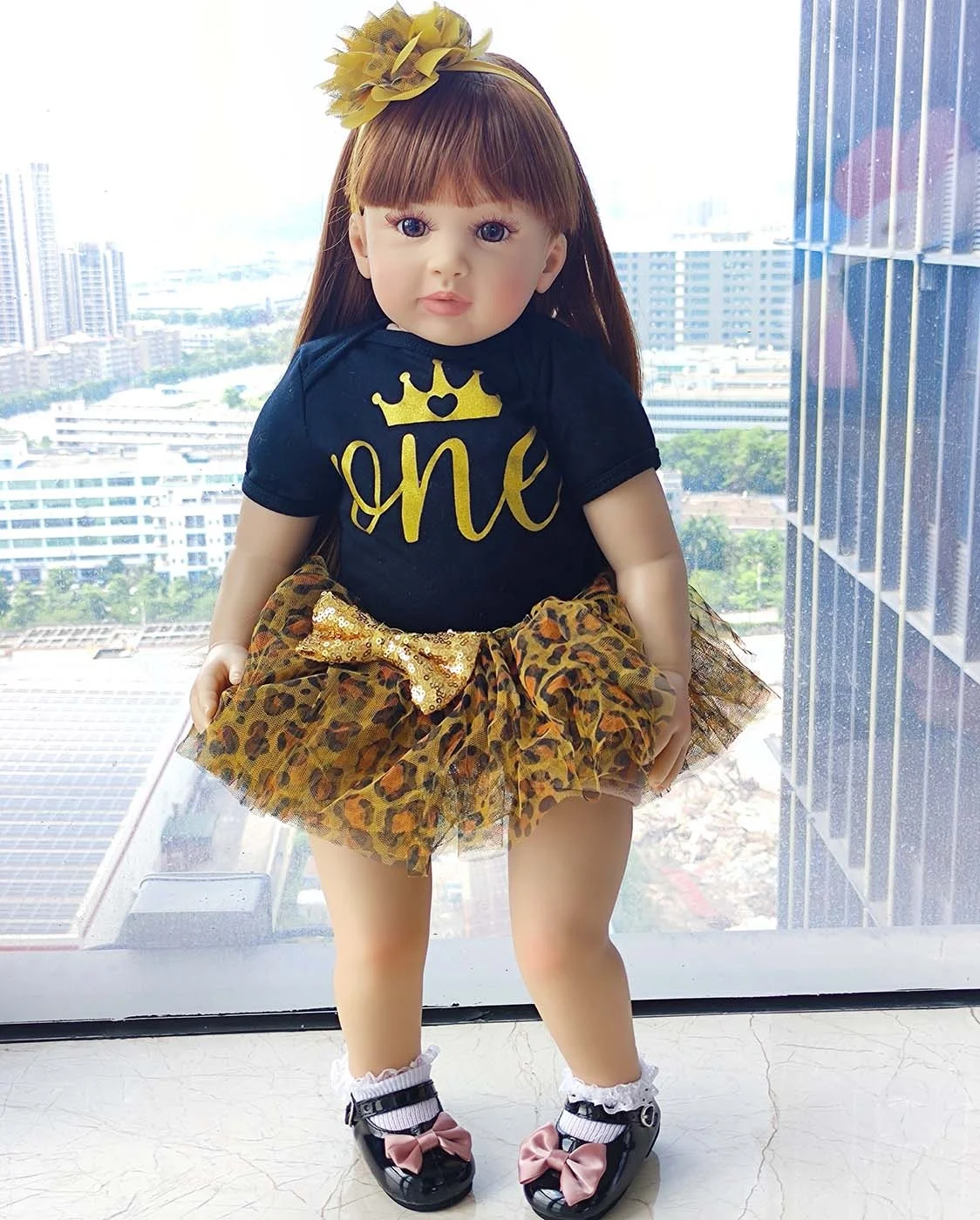 Набор кукол 60 см Реалистичная мини-игрушка имитация всего тела хлопок и винил реборн кукла живая