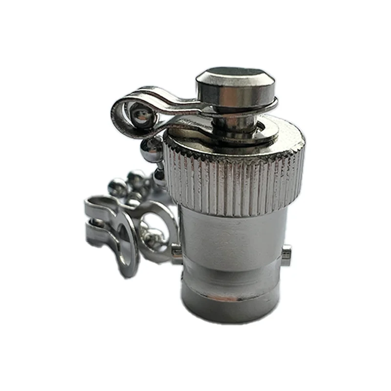 product hot sale bnc dust cap with chain copper nickel plated bnc female cap with chain-0