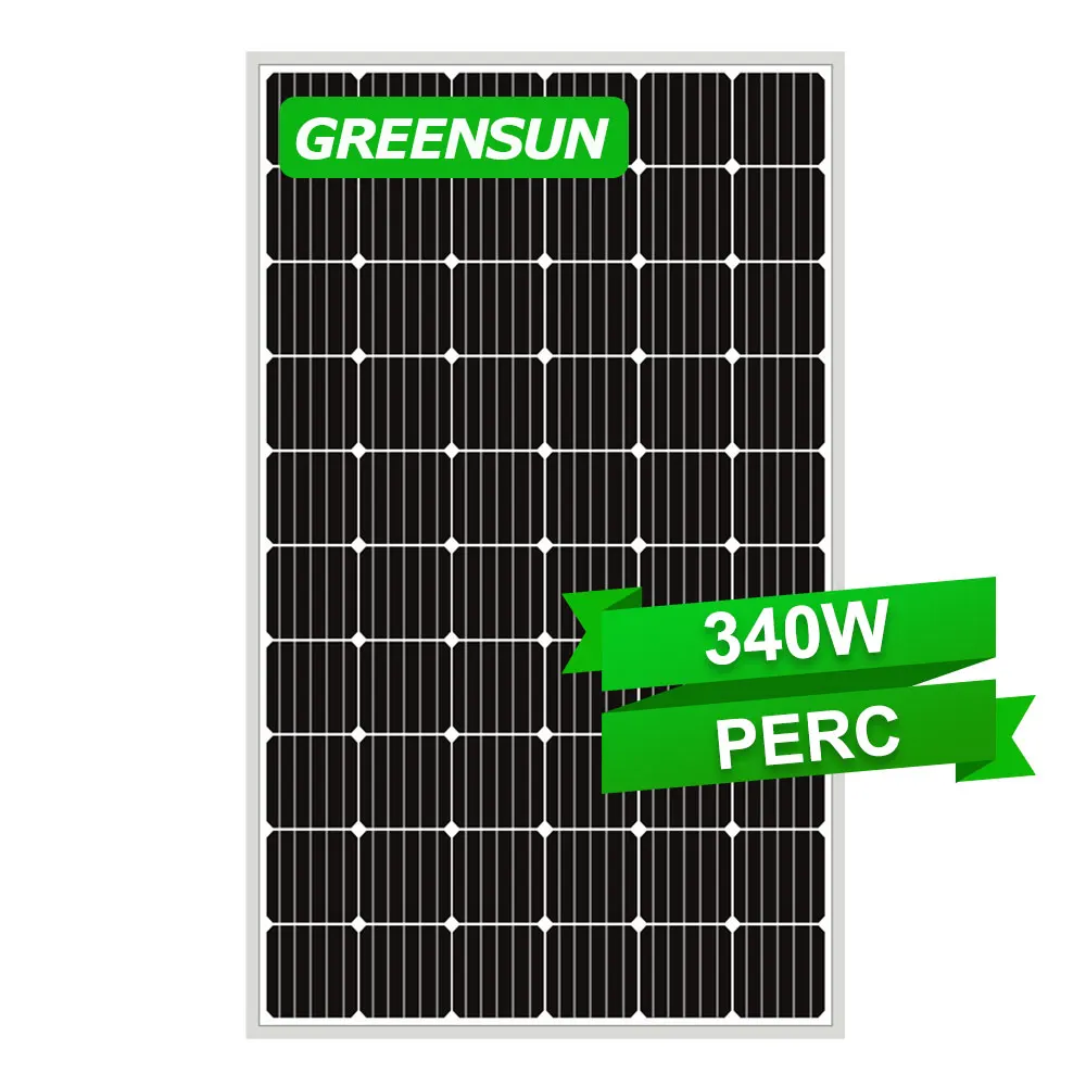 2021 Chinese supplier Greensun perc mono 330w solar panel for battery back