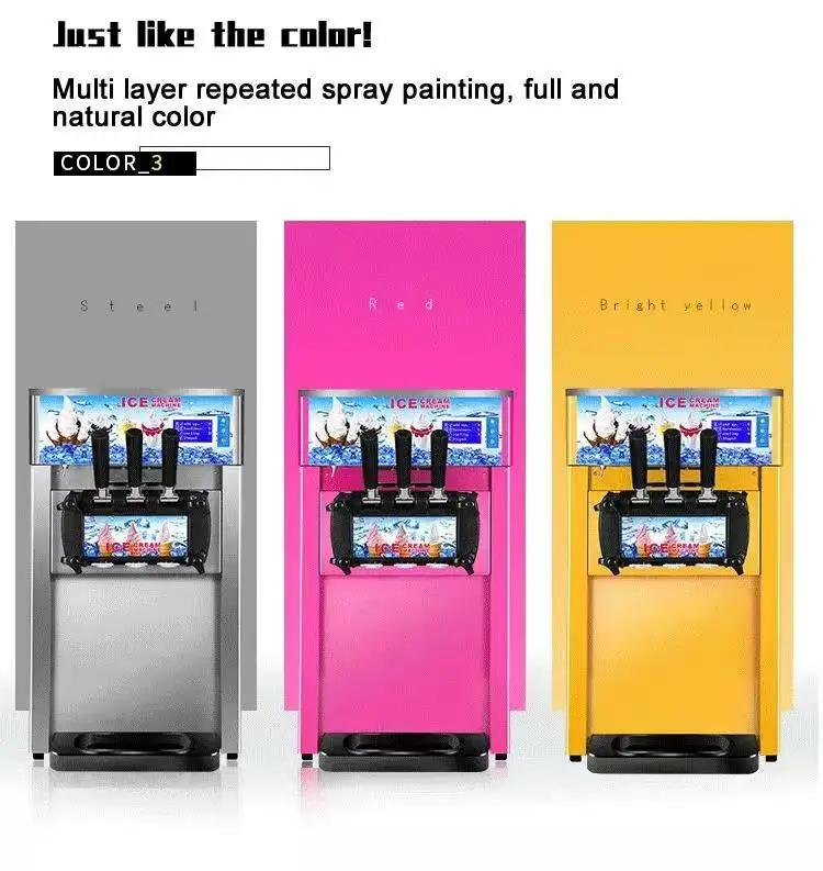 Automatic Touch Screen Vending Ice Cream Machine Soft Ice Cream Vending