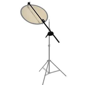 Camera Photography Studio Photo Extendable Reflector Holder Arm Support 27"-55" detail image