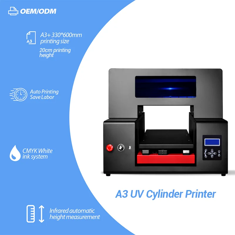 フラットベッドプリンターA3 UVプリンターインクジェットマシン