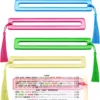 Colorful mahjong push ruler, set of 4