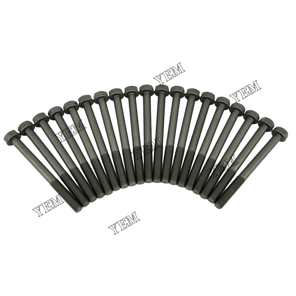 Cylinder Head Bolt Fit for Isuzu C240 Tractor Excavator Mowers Engine Repair Parts Kit