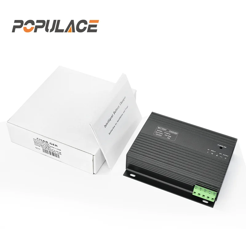 POPULACE Diesel CH2810 Generator Automatic Trickle Charger 12V 24V DC 10A Generator Battery Charger CH2810