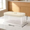 Sealed storage box-khaki