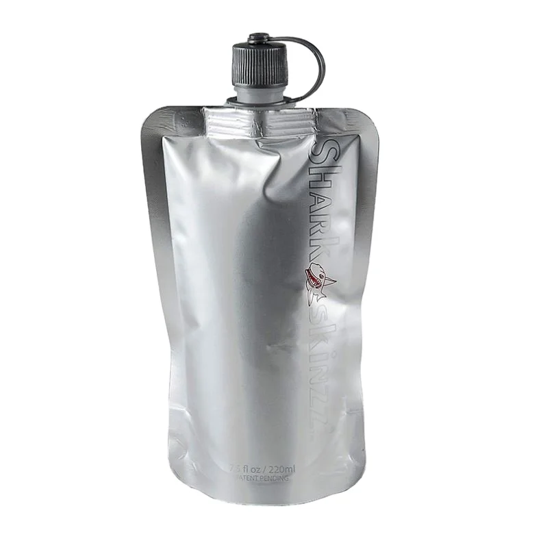 250 ml White Paper Disposable Tea Flask Box With Handle