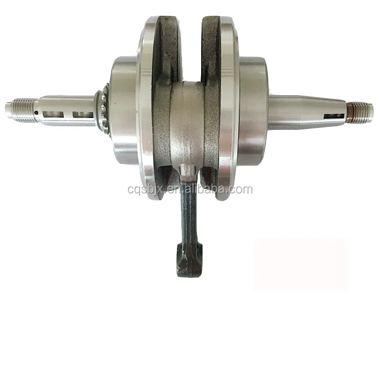China Factory Custom Jialing JH125 Spare Parts Crankshaft Forged Steel 48-58HRC ISO9001 Certified