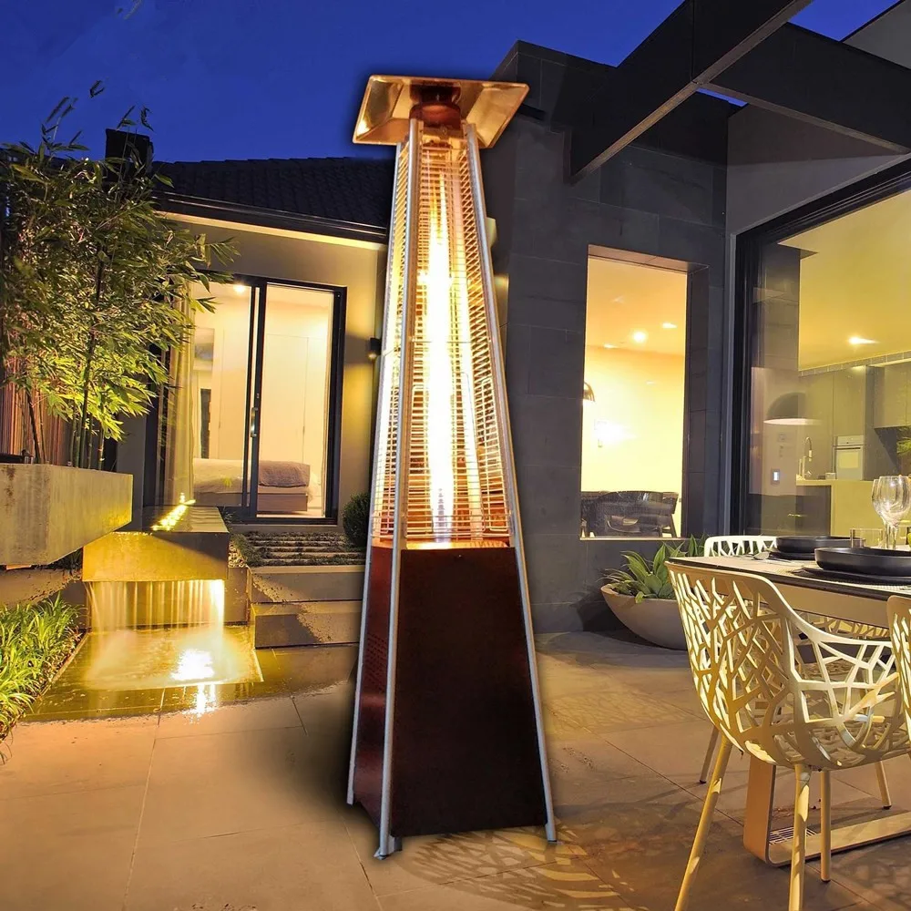 Gas Infrared Outdoor Patio Heater - 13kW Propane/Butane Burner