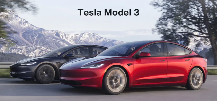 New Tesla Model 3 Highland New Energy Vehicle Electric Car EV Electric Vehicle 2023 2024 Tesla Model3 supplier