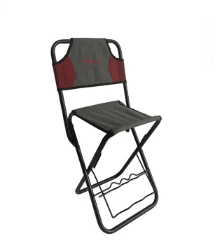 Professional fishing chair with rod rest