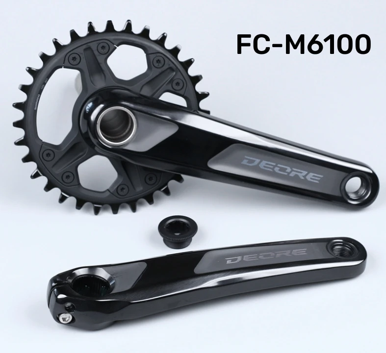 New Shimano Deore 1X10 Speed MTB Groupset M6000 Bulid Kits W/M5100
