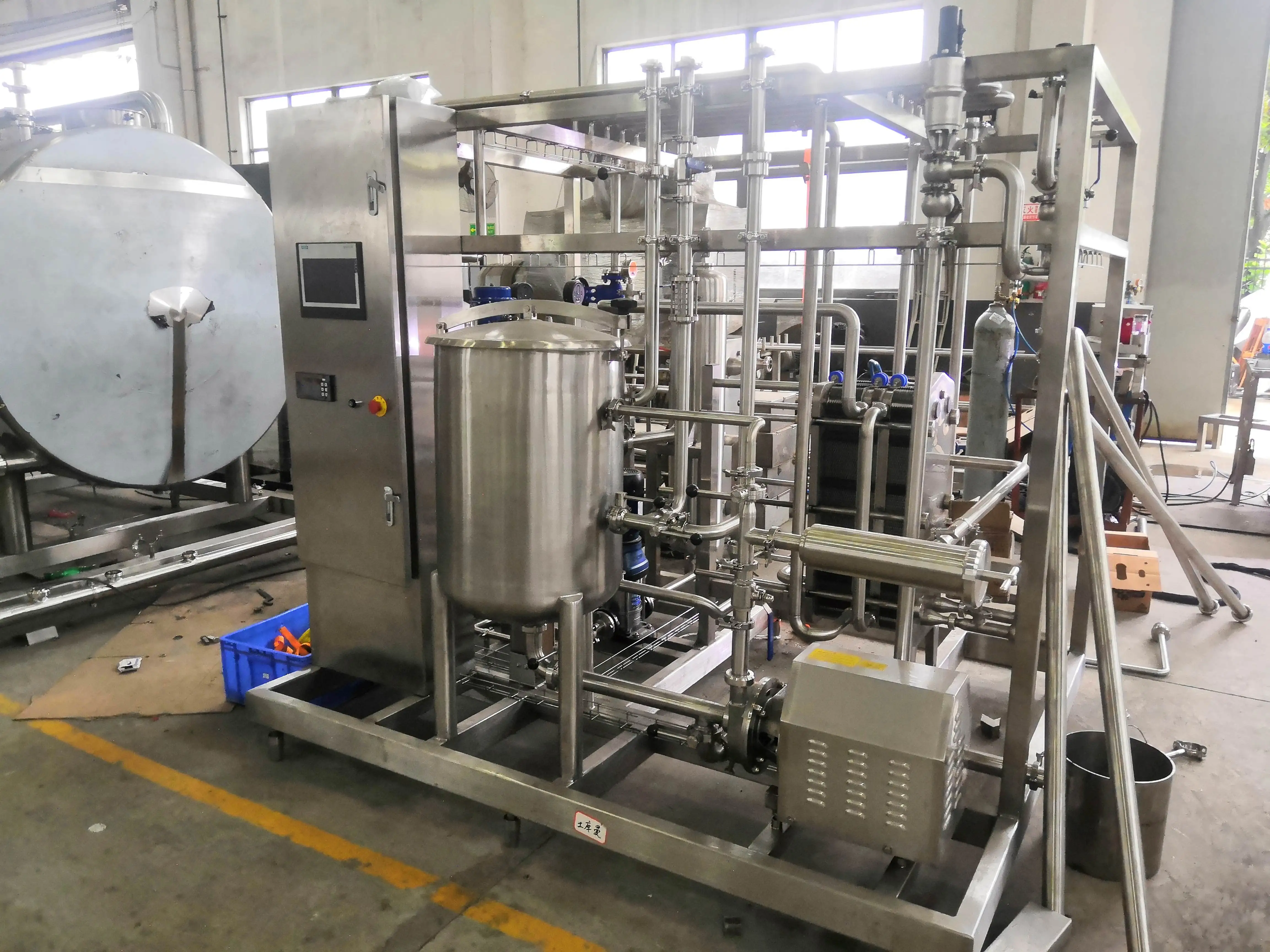 Efficient Dairy UHT Sterilizer Plant with Plate Pasteurization ...