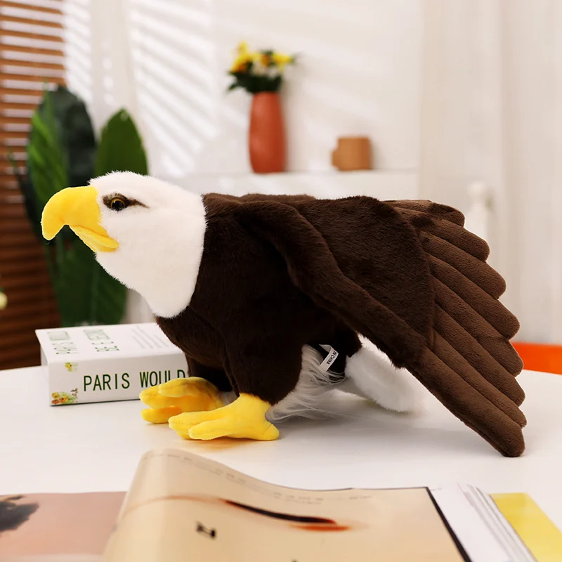 Simulated Bald Eagle Plush Toy, Sea Eagle Plush Toy, American