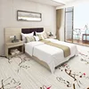 1.2-meter bed frame with upholstered headboard