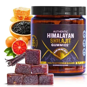 Private Labels Shilajit Gummies Energy Support Himalayan Shilajit Resin Shilajit Extract