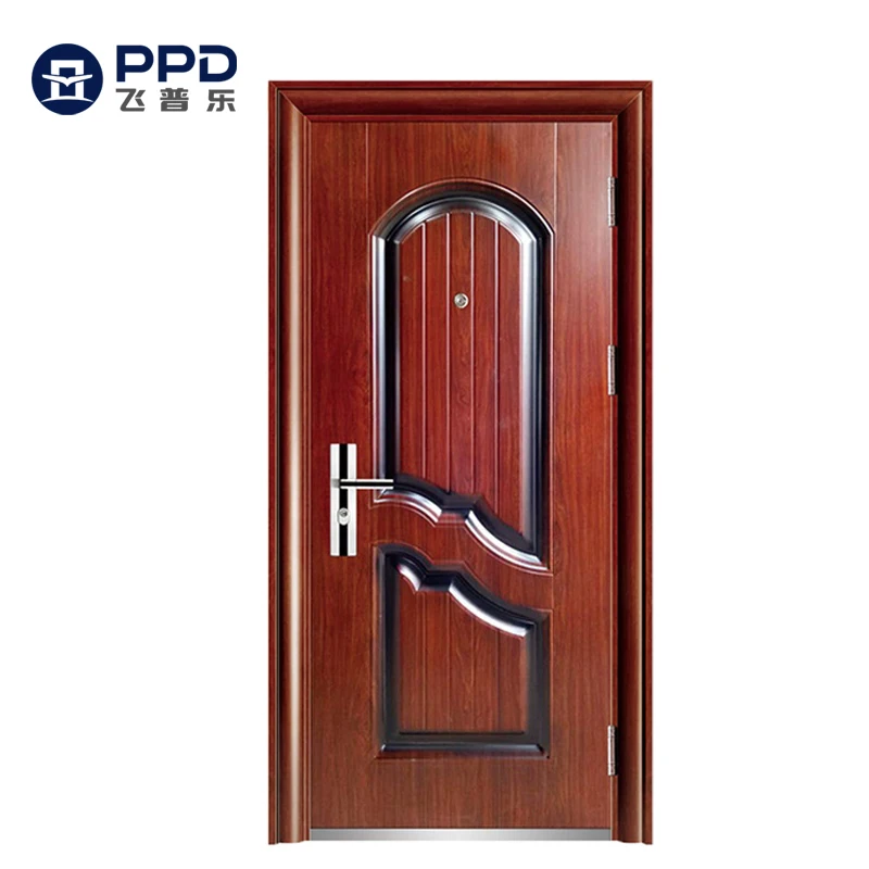 Phipulo Latest Design Cheapest Price Hot Sale Iron Gate Door Security Steel Door