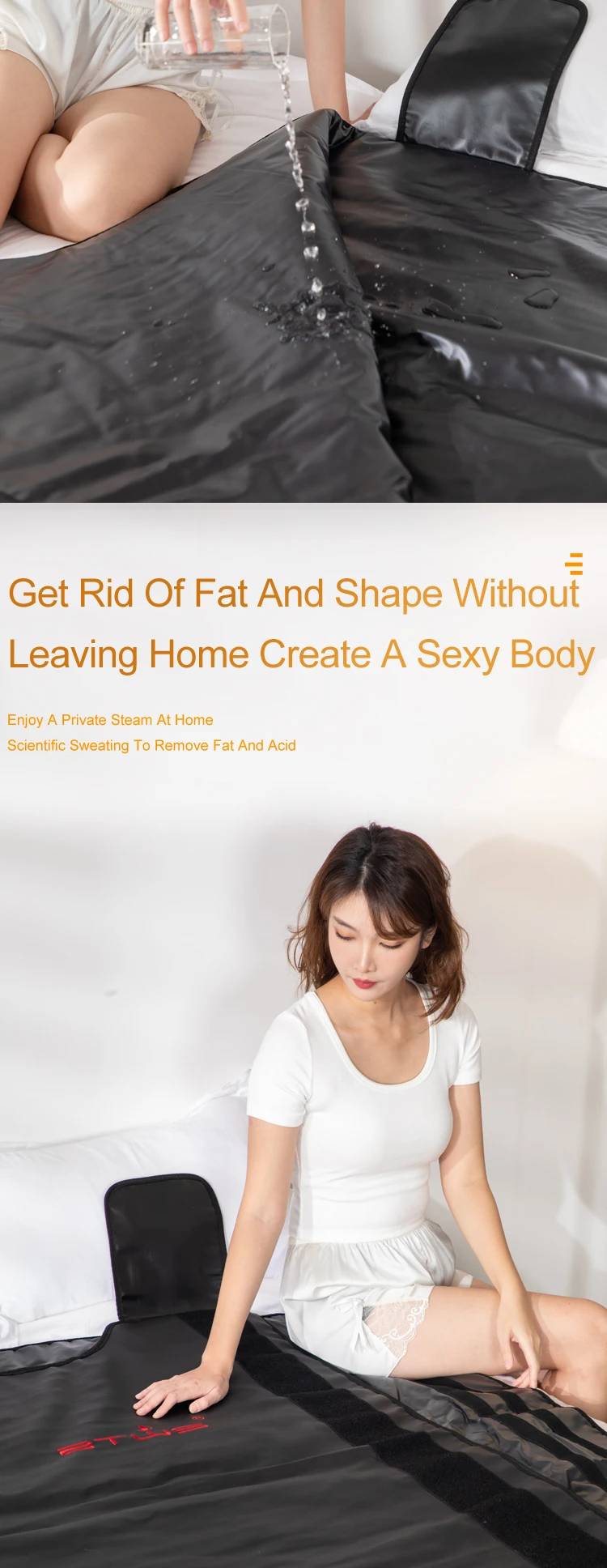 Gyzx Weight Loss And Detox Customizable Far Infrared Sauna Blanket