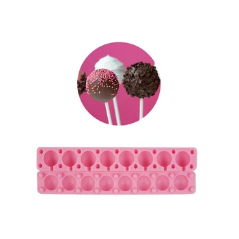 Custom Silicone Lollipop Mold Cake Decorating Tools Silicone Mold For Candy