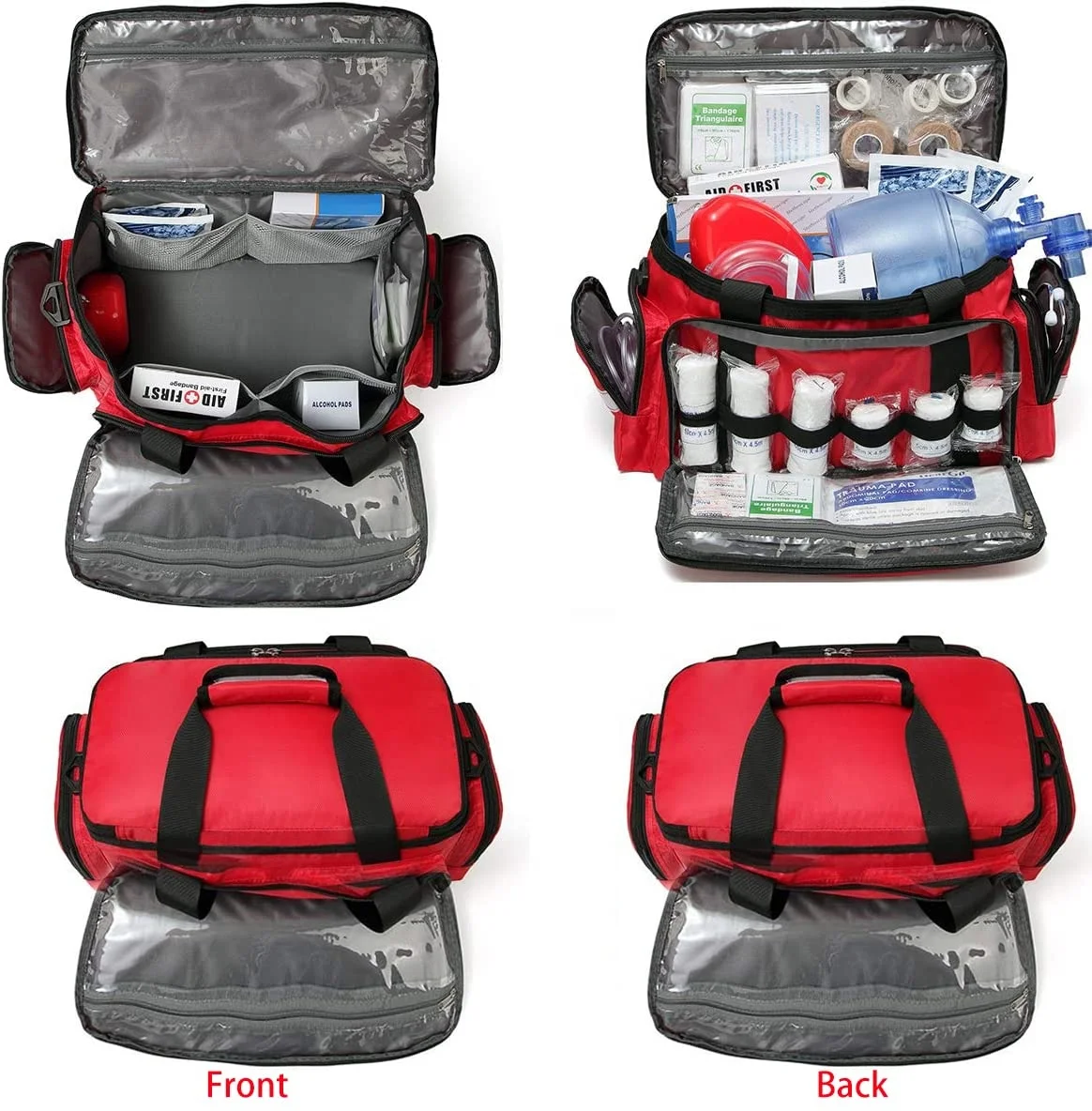 New Ifak Trauma First Aid Kit Paramedic Jump Bag For Emt Ems Nurse