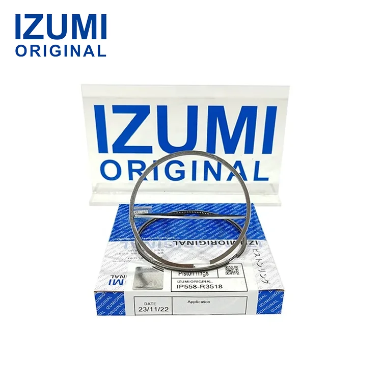 IZUMI ORIGINAL 6HH1 piston ring Fits for Isuzu Fits Excavator Forklift Truck
