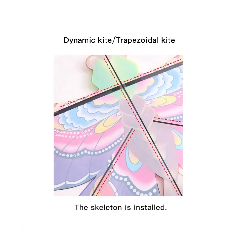 Low Price Factory Directly Provide Kite Delta Animal Fishing Rod  Kites for Kids  Plastic Kite