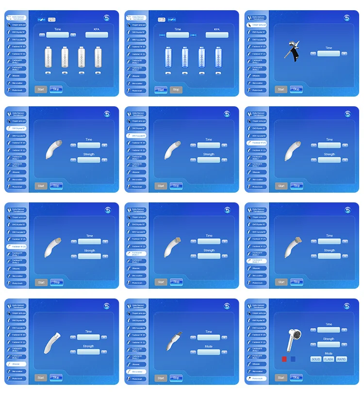 New Skin Care Machine for Beauty facial Salon  Hydrodermabrasion Spa Treatment System Pigment Removal Skin  Rf Peeling Facial Ma