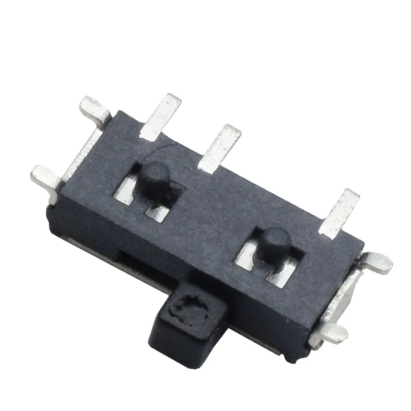 2 Positions Mini 7 Pin 1P2T SPDT MSK12C02 SMD Mini Slide Switch