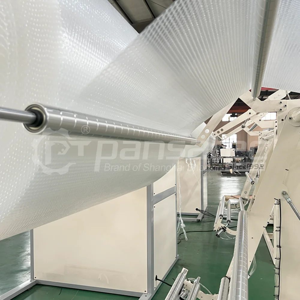 Three Layers Single Screw 1200mm Width Swimming Pool Cover Laminated air Bubble Film Making Machine