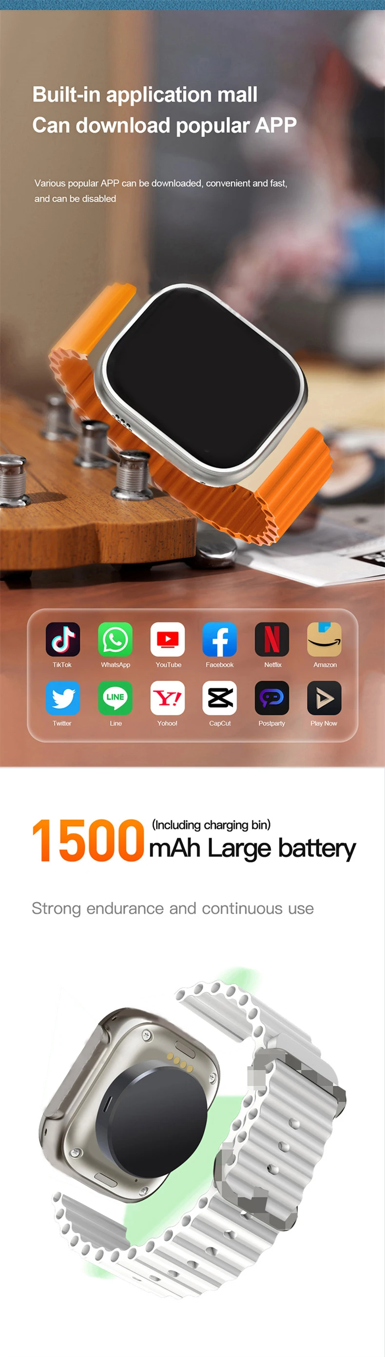 4g S8 X8 Ultra Smartwatch Kd300 Mt78 Dw89 Dw88 Ultra Android Firebolt