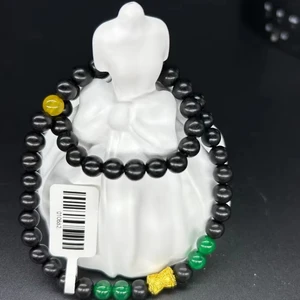 New Ebony Bead Elastic Multi-layer Hand String Handmade Bead for Men and Women As a Gift