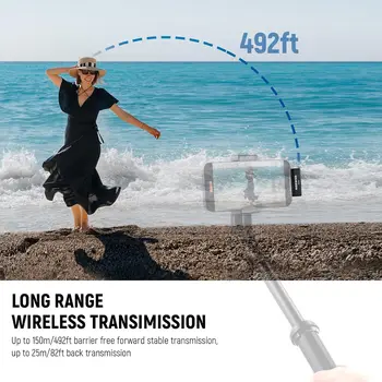 Neewer Noise Canceling Wireless Lavalier Microphone for USB C with Charging Case Mini Lapel Mic product image