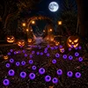 Halloween Eyeball Purple Light