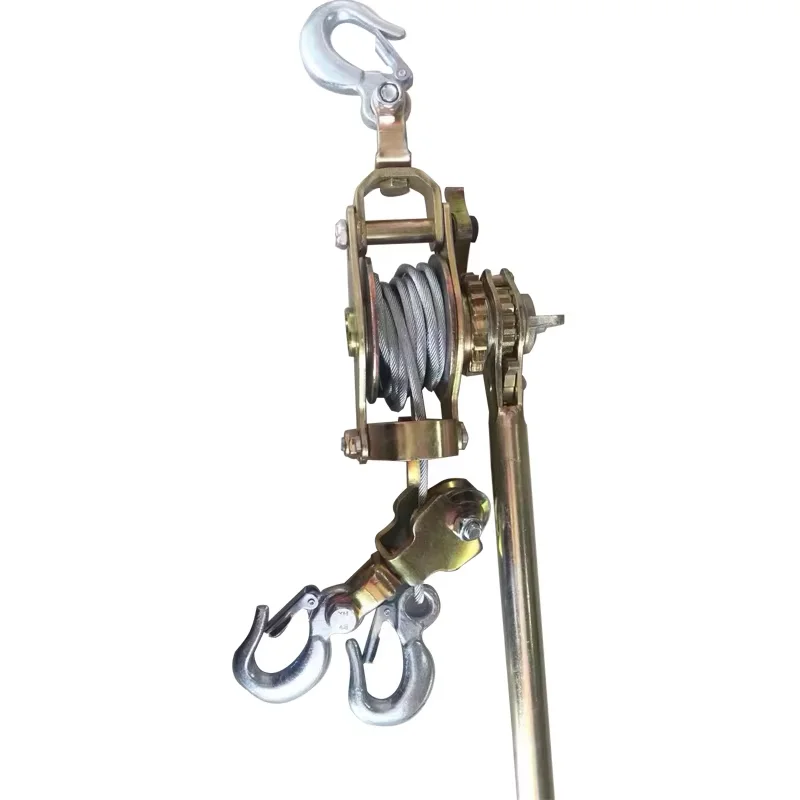 Wire Rope Tensioner Ratchet Puller for Power Transmission