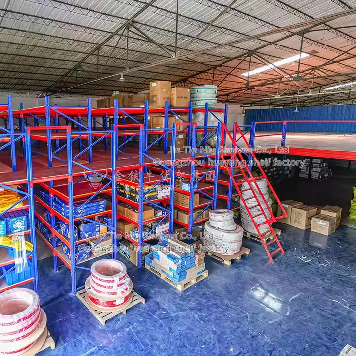 Складской мансардный Лофт тканевые стеллажи для