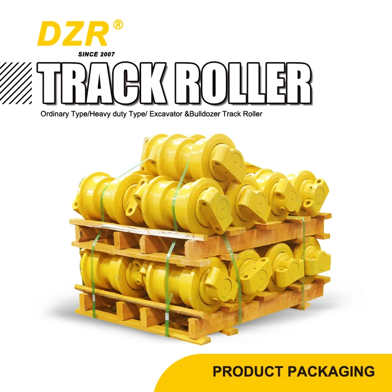 D4/D4B/D4C/D4D/D4E/D4H Bulldozer Track Roller, Double Flange Steel Track Roller, ITM Quality