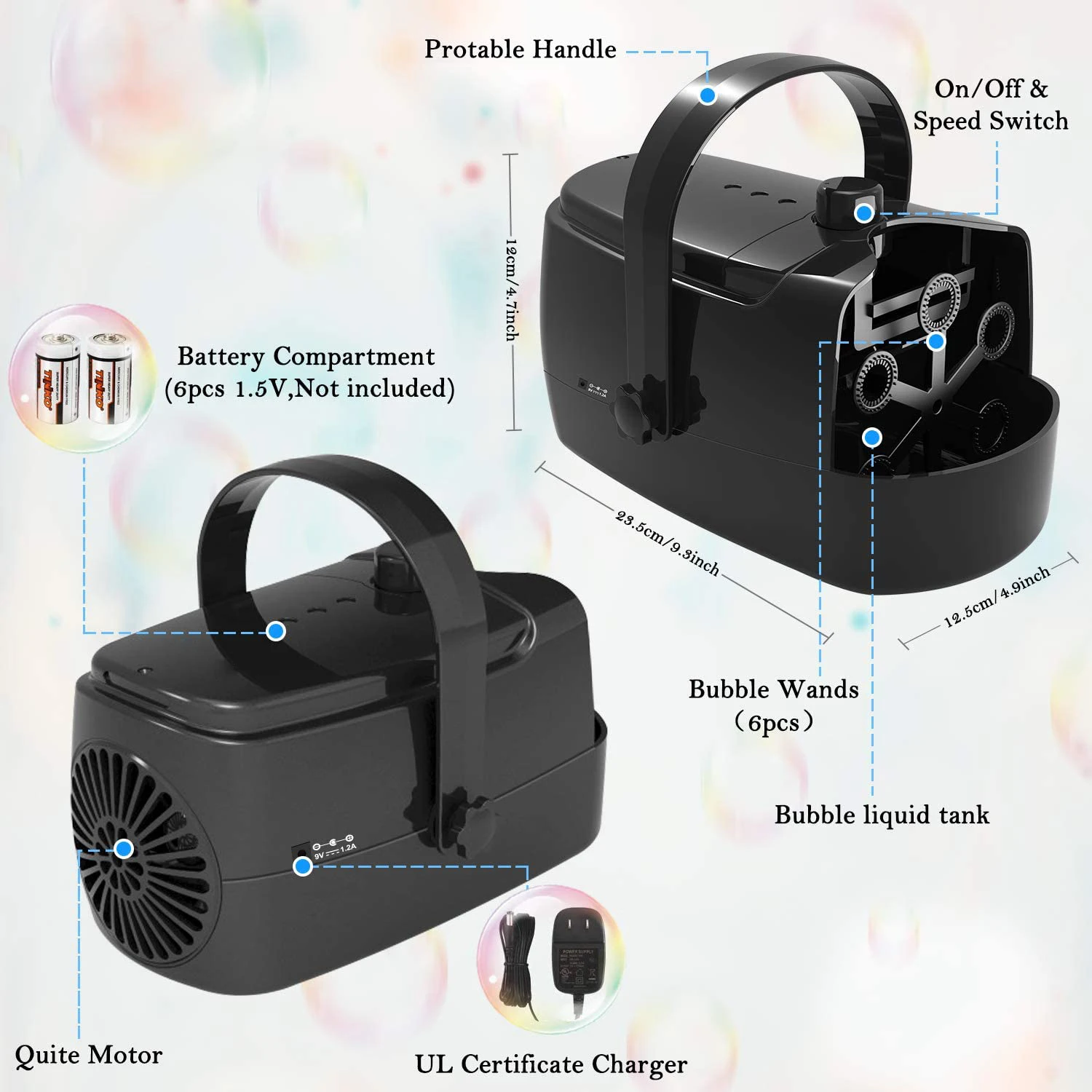 Bubble Machine For Kids Automatic Electric Usb Kids Cute Funny Toys