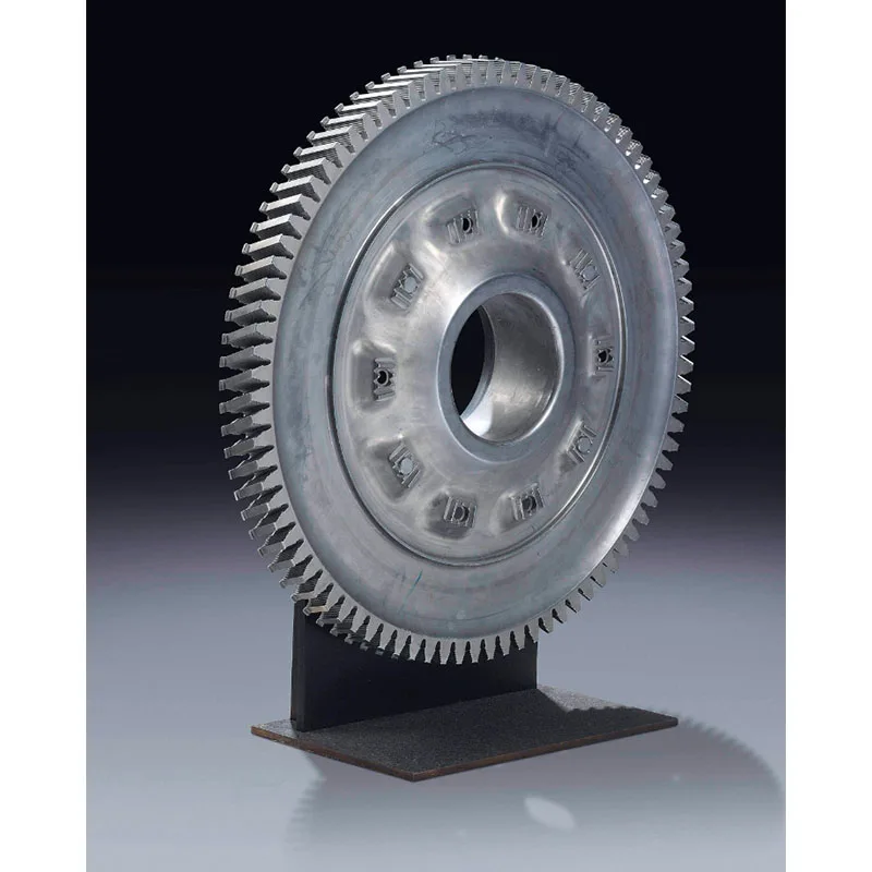 Inconel X-750  Customized Metal Titanium Nickel Based Alloy Turbine Wheel/ Disc/impeller  for GE Frame 15