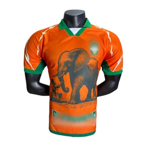 2026 Cote D'Ivoire Players Version Soccer T-Shirt Men's 100% Polyester Soccer Uniform High-quality Breathable Football Jersey