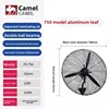 [Camel] Ventilatore da parete da 30 pollici + foglia in alluminio