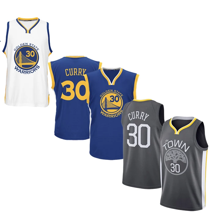 stitched curry jersey