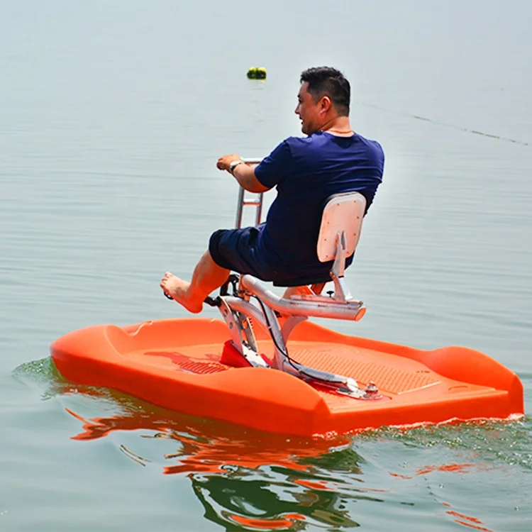 Botes de pedales para bicicleta de agua, de un solo tipo, a bajo precio,  para Parque de Atracciones