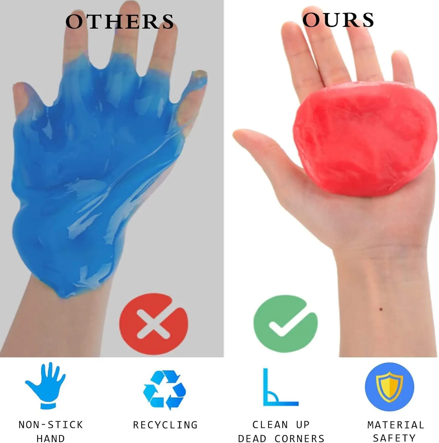 Factory Price Super Cleaning Gel For Car Detailing Putty Magic Cleaning