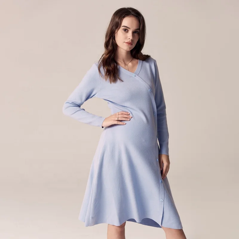 17 vestidos de otoño premamá ideales para las embarazadas más estilosas y a  precios asequibles