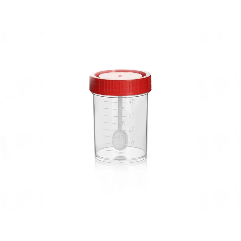 Sampling Container Straight Body Sterile Urine Sampling Cups - Reliable Specimen Containers