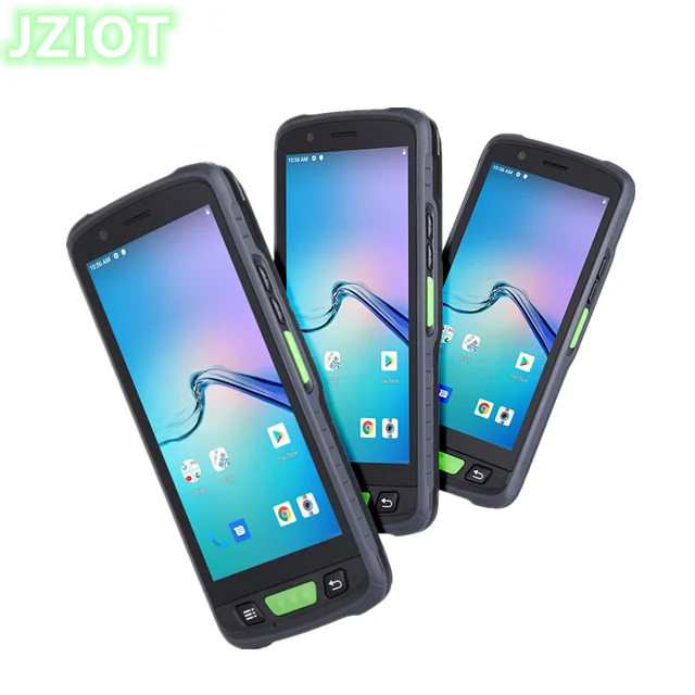 IP67 Bioreactor Organic Portable Android OS 1D 2D Barcode Scanner RFID Rugged PDA Barcode Scanner With NFC Function