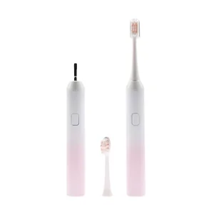 Vibra Sonic Adult Electric Toothbrush Long Battery Life High Quality Sweet pink Color IPX7 Electronic Brash Gift Pack